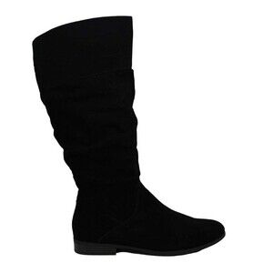 Style & Co. Womens 7 M WC Black Slouch Mid Calf Boots NIB HG2